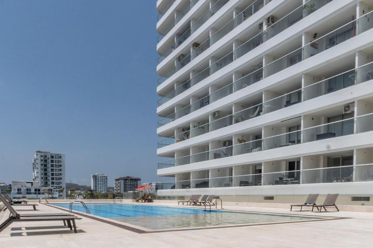 Apartment Cb Lujoso Apartasuit -vista Al Mar-linda Piscina-cerca Al Aeropuerto *