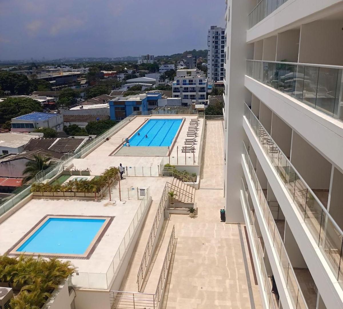 Cb Lujoso Apartasuit -vista Al Mar-linda Piscina-cerca Al Aeropuerto Cartagena