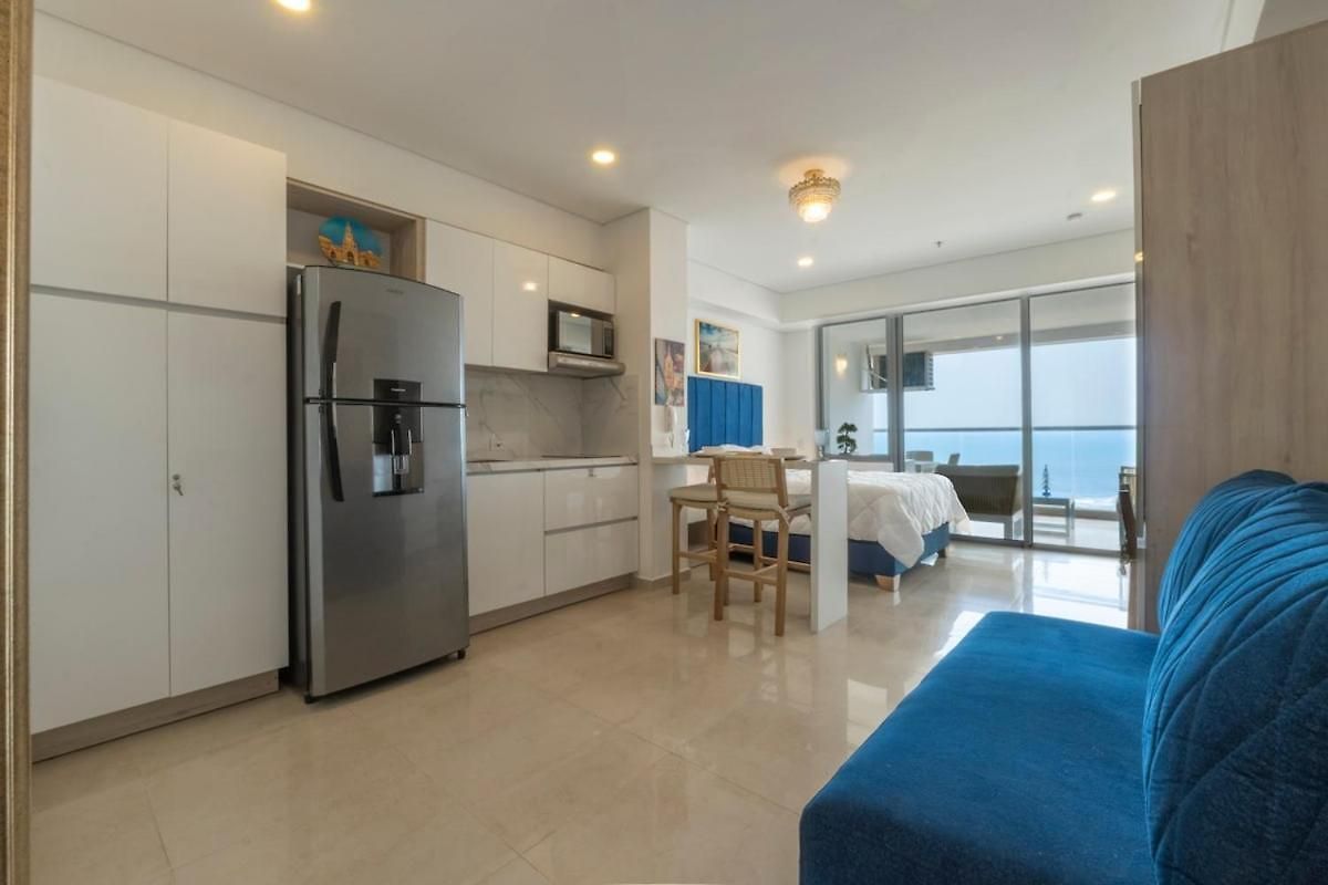 Cb Lujoso Apartasuit -vista Al Mar-linda Piscina-cerca Al Aeropuerto * Cartagena