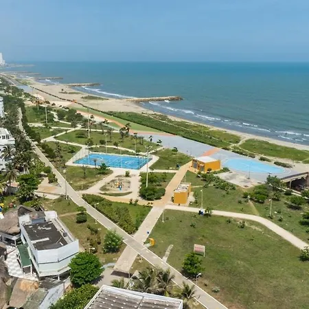 Cb Lujoso Apartasuit -vista Al Mar-linda Piscina-cerca Al Aeropuerto Apartment Cartagena