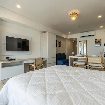 Cb Lujoso Apartasuit -vista Al Mar-linda Piscina-cerca Al Aeropuerto *