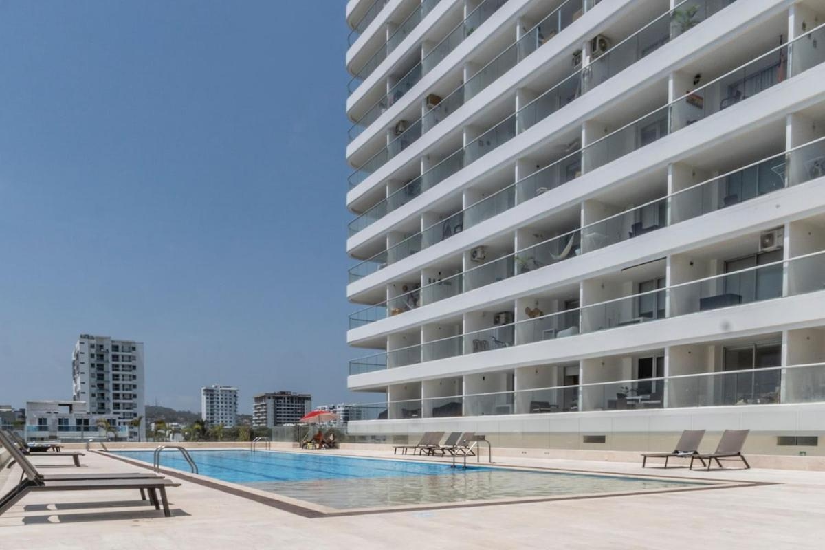 Apartamento Cb Lujoso Apartasuit -vista Al Mar-linda Piscina-cerca Al Aeropuerto *
